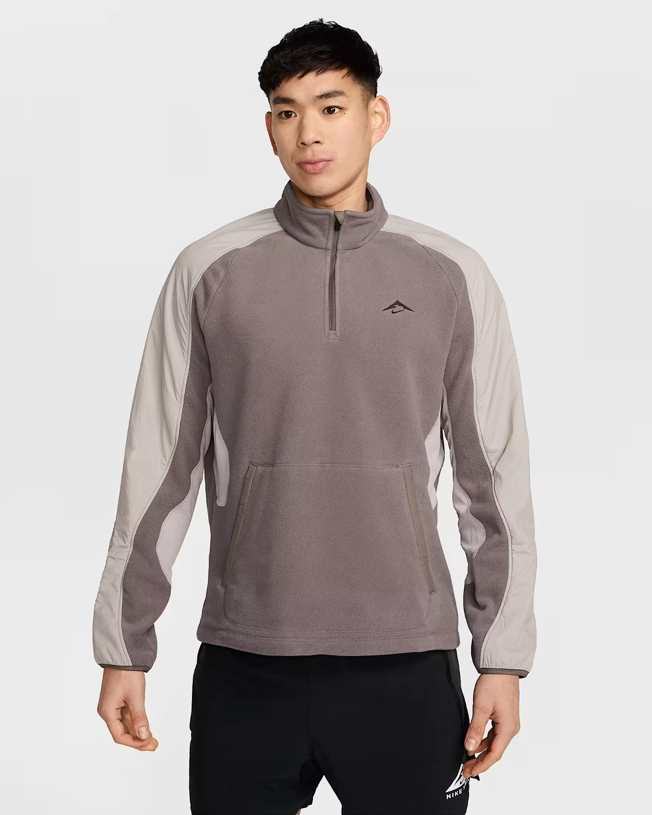 $150 NEW Men's Nike Trail POLARTEC 1/4 Zip Fleece Running Top FV9962-652 Small