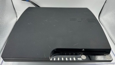 Sony PlayStation 3 PS3 Slim 120GB Console CECH-2001A Tested W Power Cord