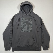 Taylor Swift The Eras Tour Hoodie Women's M Gray Pullover Sweatshirt Concert