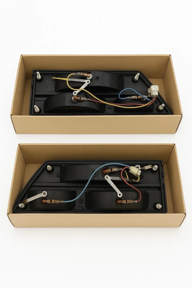 FANALI POSTERIORI ALFA ROMEO ALFASUD SPRINT COPPIA ALTISSIMO ORIGINALI COMPLETI - Photo 2/4