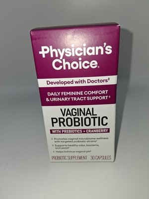 Physician s Choice Vaginal Probiotics For Women Sealed Exp 6/2027