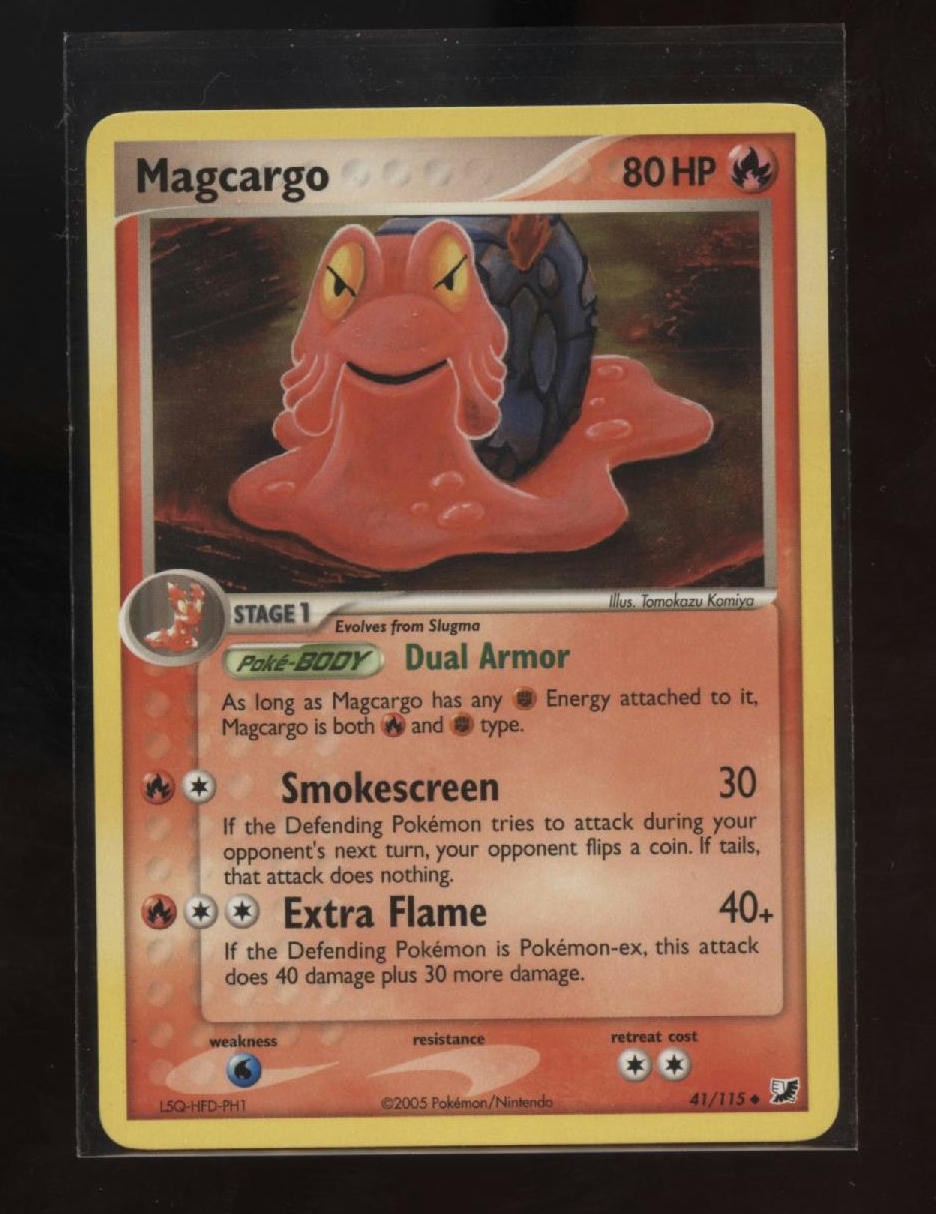 #41/115 Magcargo Unseen Forces Near Mint or Better