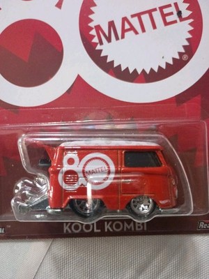 New 2026 Hot Wheels Premium Car KOOL KOMBI VW VAN Red Mattel 80th