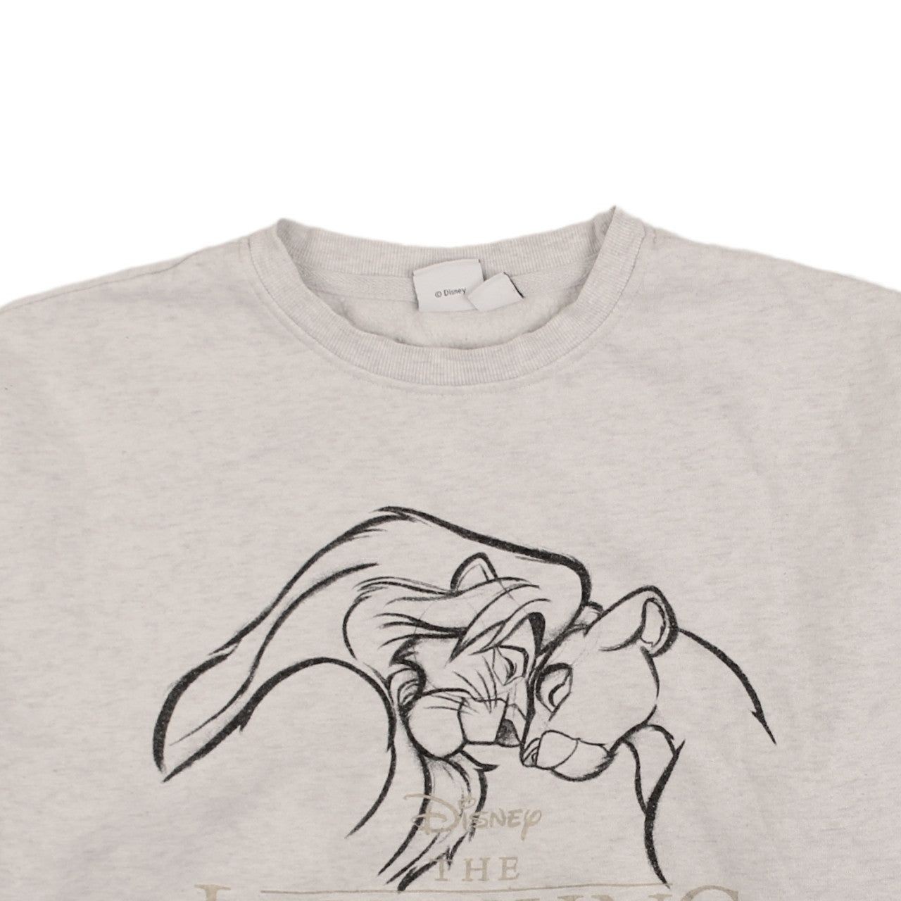 Disney Grey Sweatshirt Womens S image 3