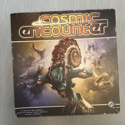 Cosmic Encounter Board Game Fantasy Flight Games 2008 Edition 100% COMPLETE!