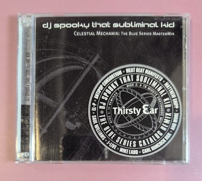 DJ Spooky That Subliminal Kid - Celestial Mechanix: Blue Series MasterMix CD