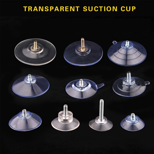 4PCS Nut Thumb Screw Suction Cups Pads Rubber Plastic Suckers Turn Nuts