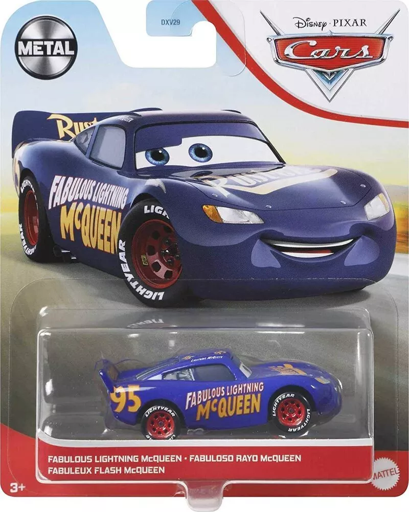 Disney Pixar Cars 3 Metal Series Fabulous Lightning McQueen Die Cast