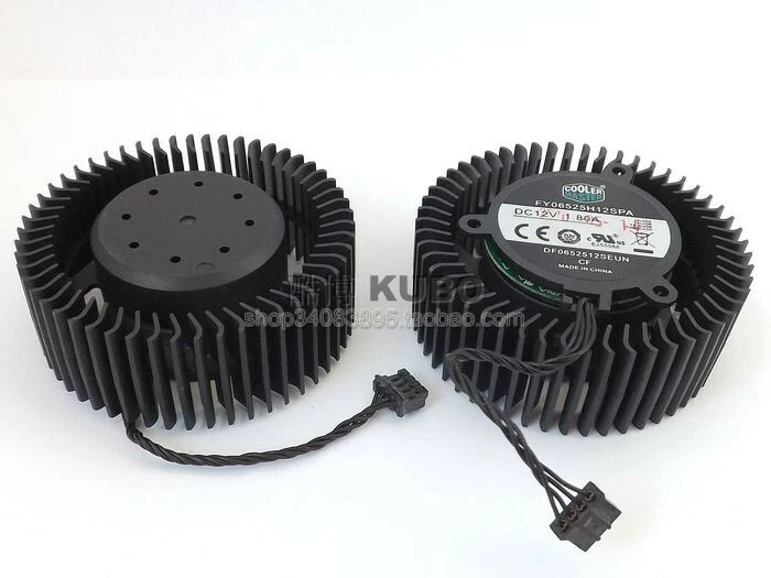 New ZOTAC GTX470 560 570 580 680 graphics card turbo Cooling Fan FY06525H12SPA - Image 2 of 4