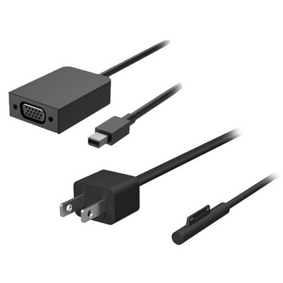 Microsoft Surface 65w Power Supply Surface Mini Displayport To Vga Adapter Black Ebay