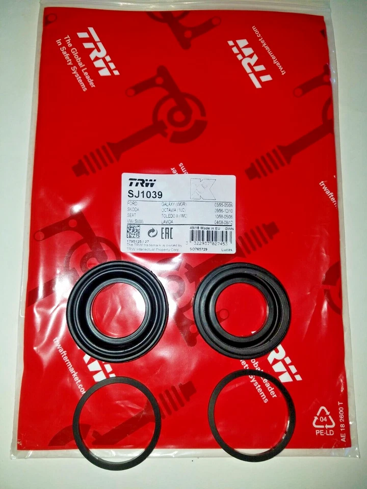 Rear Disc Brake Caliper Kit - Alfa Romeo 164 91-95 - Audi - Peugeot 405 & VW's - Image 4 of 4