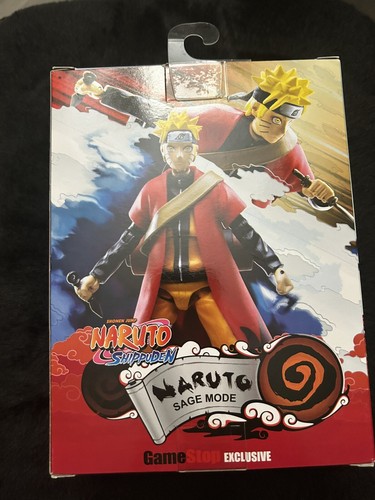 Toynami VIZ Shippuden 4" Sage Mode Naruto (GameStop) NIB - Picture 2 of 2