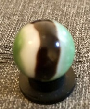 VTG Vitro Agate  Blackie  Marble .59 Combined Shipping NM