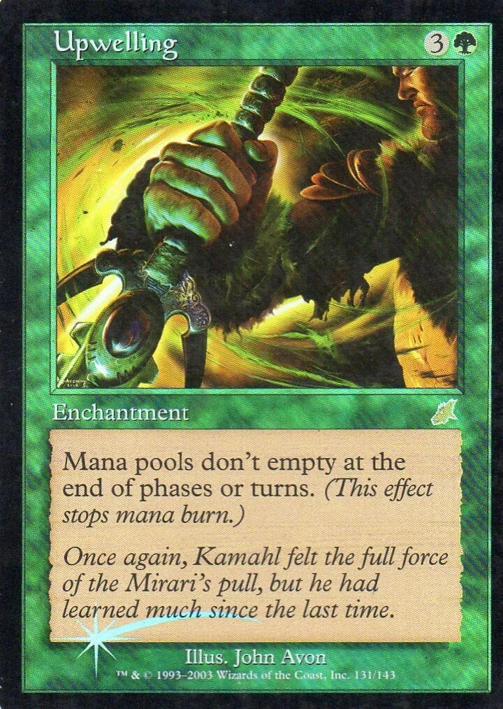 Magic the Gathering UPWELLING #131/143 Scourge Green Foil Rare 2003 NM Un-play