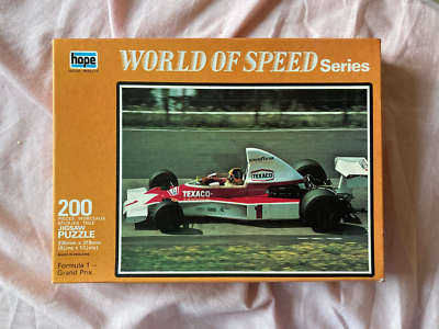 フォーミュラ1パズル Vintage Formula 1 Grand Prix World of Speed 200 piece jigsaw