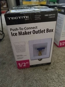 tectite ice maker outlet box