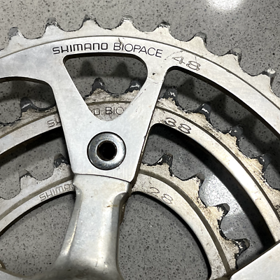 Vintage Takagi Tourney GS Crank Set 170 mm Biopace Road Race