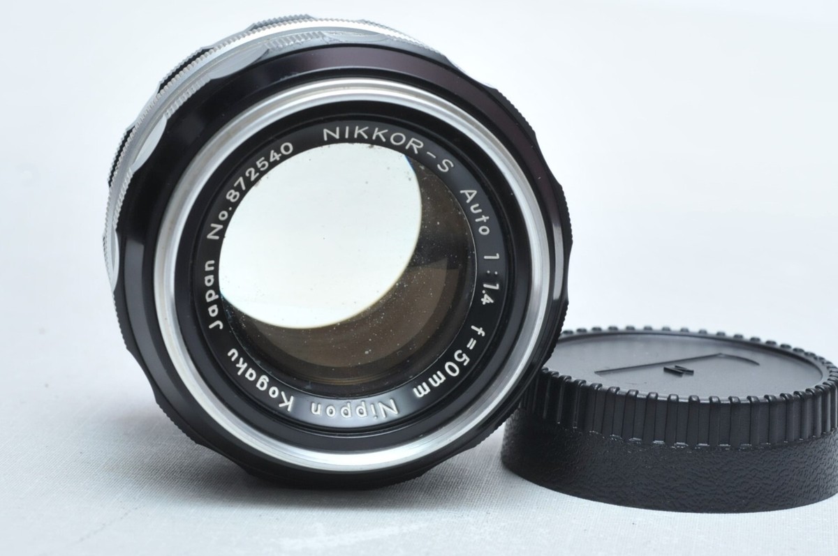 Nikon Nikkor-s 50mm F/1.4 Manual Focus Lens 872 | eBay