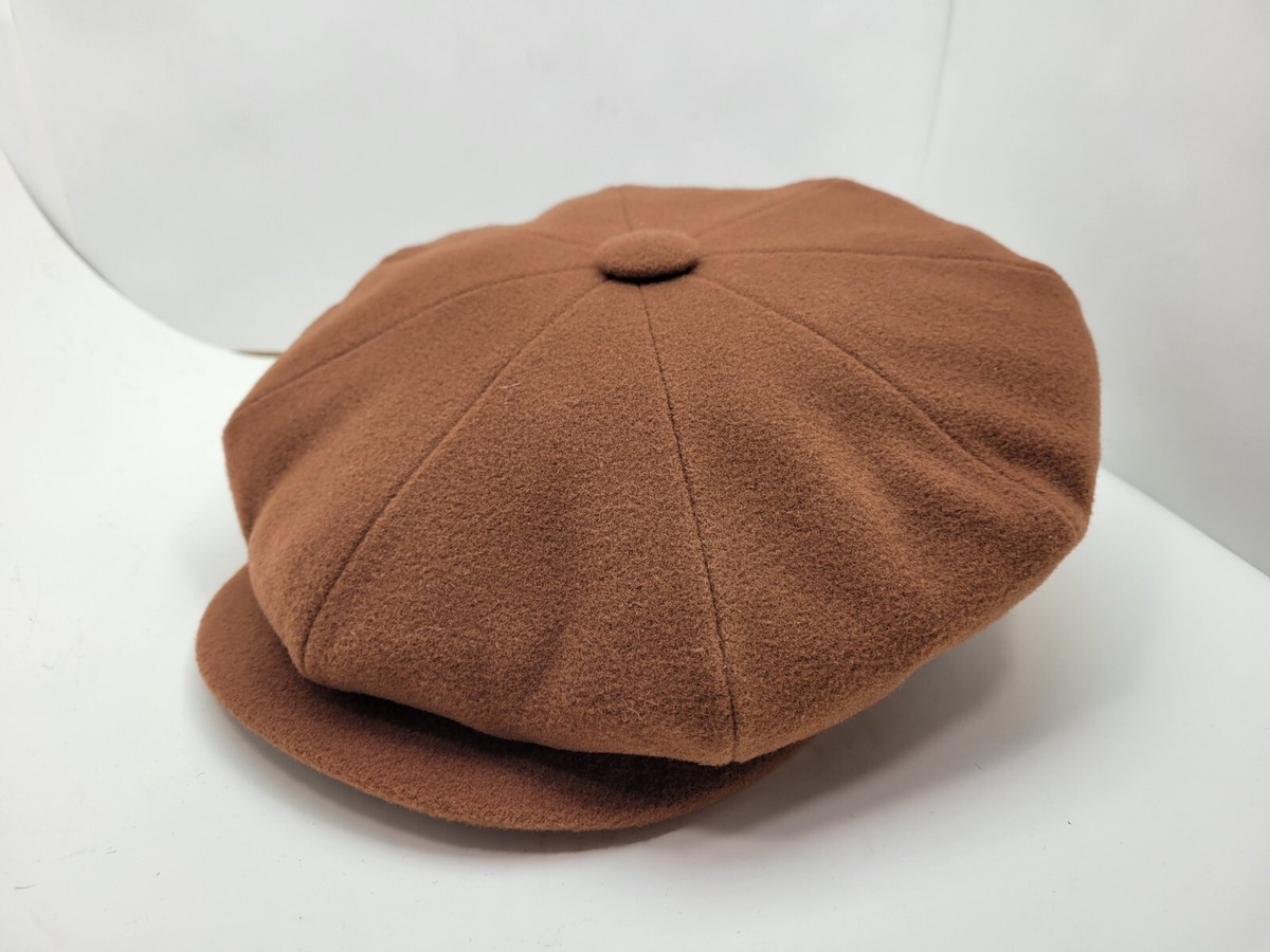 City Sport Newsboy Cap Pure Cashmere Flat Cap Black CitySport