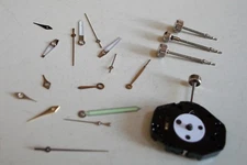 PACK OF  PC21 QUARTZ WATCH MOVEMENT WITH EXTRA STEMS AND HANDS