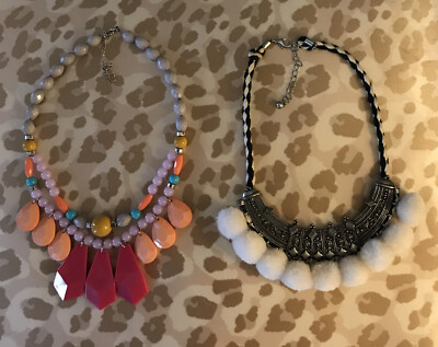 Lot Of Statement Necklaces Forever 21