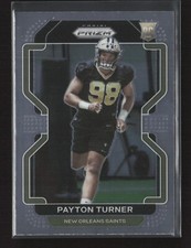 2021 Panini Prizm Payton Turner RC #379 New Orleans Saints