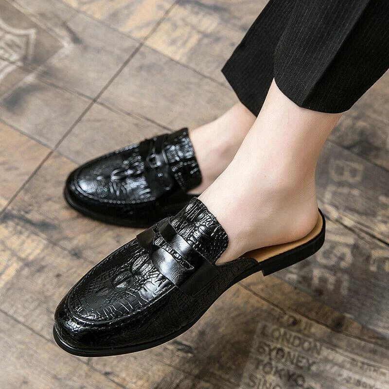 Assimilate Twisted frokost Chic Mens Slippers Slip on Loafers Flats Fashion Mules Casual Faux Leather Shoes | eBay Assimilate Twisted frokost Chic Mens Slippers Slip on Loafers Flats Fashion Mules Casual Faux Leather Shoes | eBay