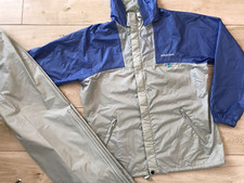Lightweight VINTAGE SPRAYWAY HYDRODRY Rain Suit JACKET PANTS S-M 