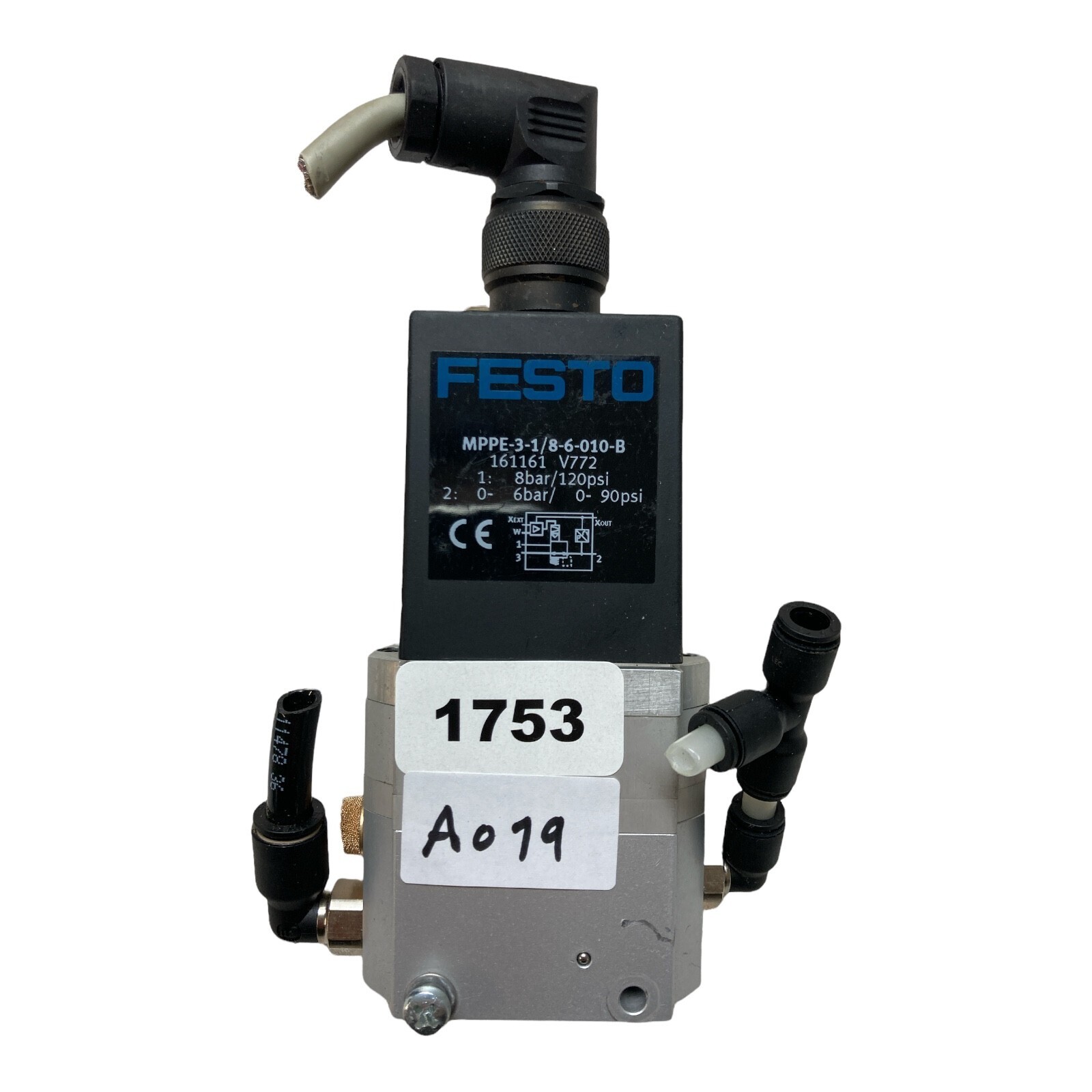 Festo MPPE-3-1/8-6-010-B Proportional Pressure Control Valve 161161