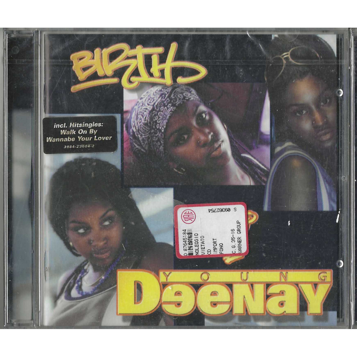 Young Deenay CD Birth / WEA Records – 3984236042 Sealed