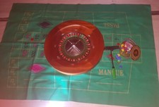 ROULETTE DAL NERO NUSSBAUMHOLZ 40 CM. DURCHMESSER