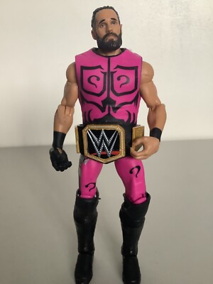 WWW Seth Rollins Wrestling Figur-Elite Summerslam Serie 86-Mattel-Pink?