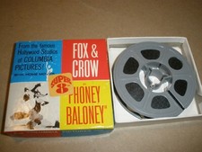Vintage Super 8 Movie 8mm Film FOX  CROW IN PHONEY BALONEY