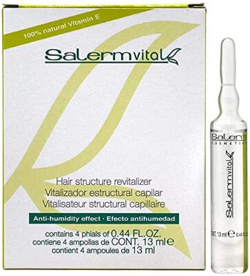 Salerm Cosmetics SalermVital Hair Structure Revitalizer Vitamin E - box of 4 via