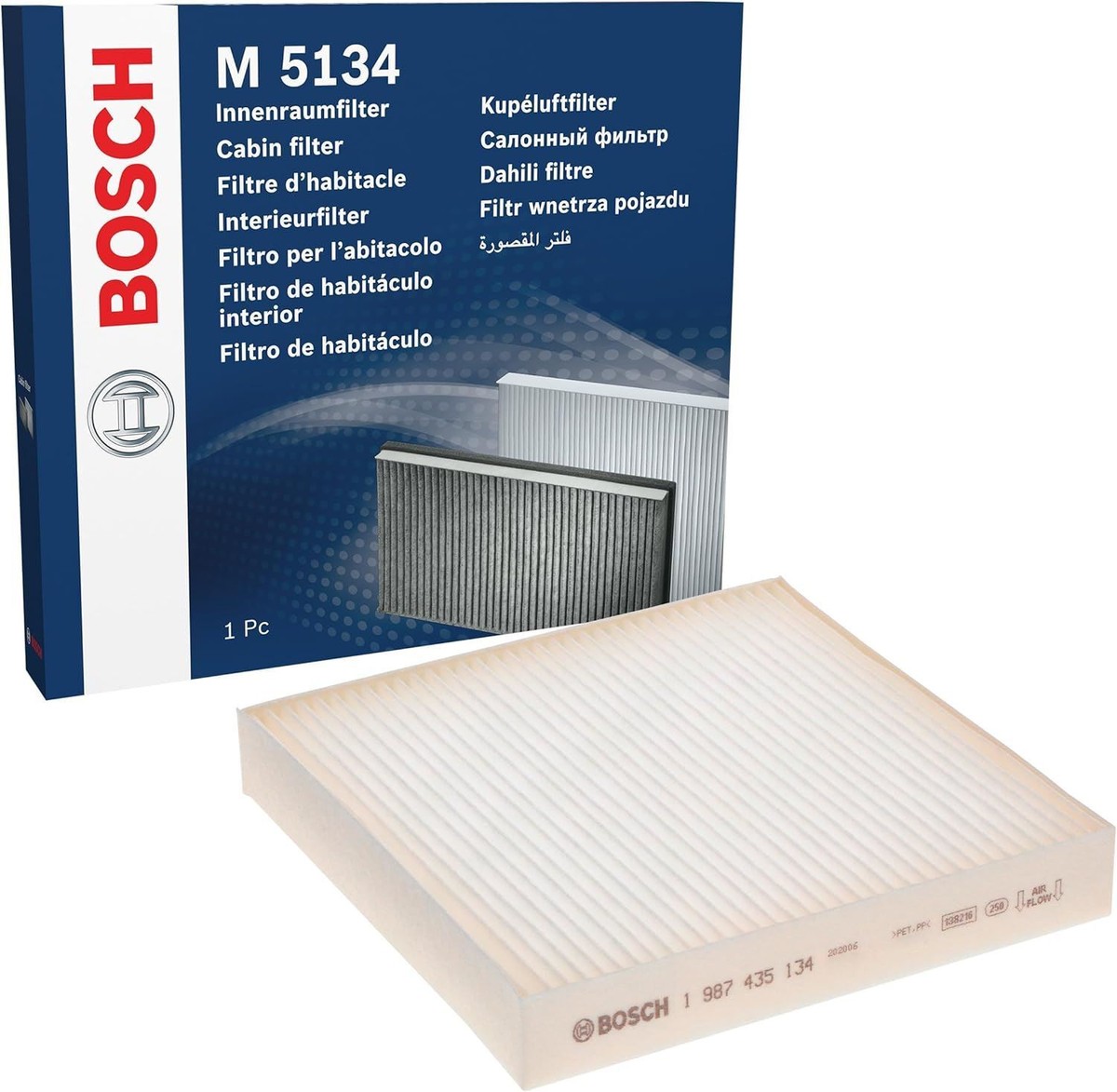 Filtro Abitacolo Bosch M5134 - Standard, Antipolline E Antipolvere Per Auto - Foto 3