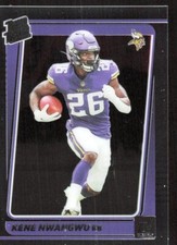 2021 5485E PANINI Clearly Donruss RATED ROOKIE Kene Nwangwu Rookie Minnesota