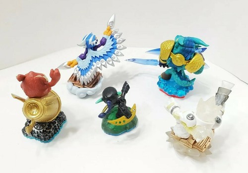 5 Skylanders Activision Trap Team, 2 SuperChargers, 2 Swap Force Figures - Picture 5 of 5