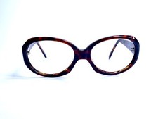 Elizabeth Arden Brown Tortoise Oval Glasses EA Sun 54 17 140