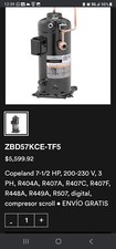 Copeland compressor 7 1/2 HP