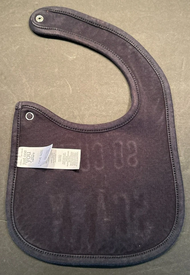 Babero de Halloween Just One You by Carter’s Baby Orange So Cute It’s Scary Foto 2 de 3