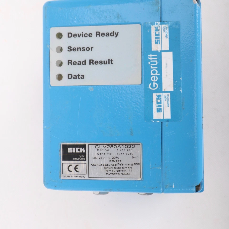 Escáner de código de barras SICK CLV280A1020 Foto 4 de 4