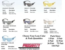 INTRUDER Safety Glasses Protective Work Eyewear Sport Sunglasses UV ANSI Z87+