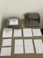 25 Wedding Invitations Reply Cards Envelopes Pearl Floral Grey White His & Hers