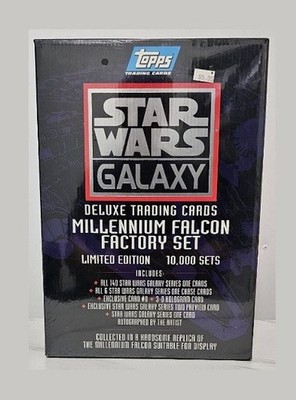 1993 Star Wars Galaxy Deluxe Trading Cards Millennium Falcon