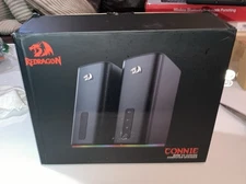 Redragon RGB LIGHTS - Connie 20 Watts PC Gaming Computer Speake - New Item🏆