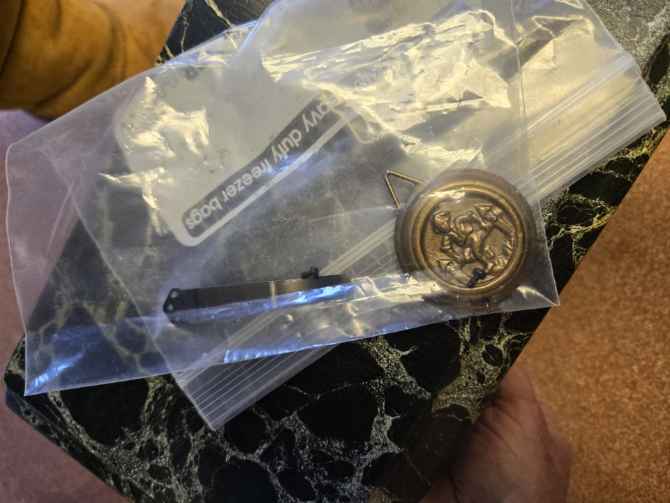 Reloj antiguo E. Ingraham Co. Bristol Conn. EE. UU. para piezas, reparación ROJO 40% Foto 4 de 4