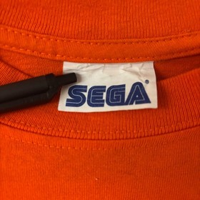 Vintage Original 1990s Sega Dreamcast Orange Promo T-Shirt L