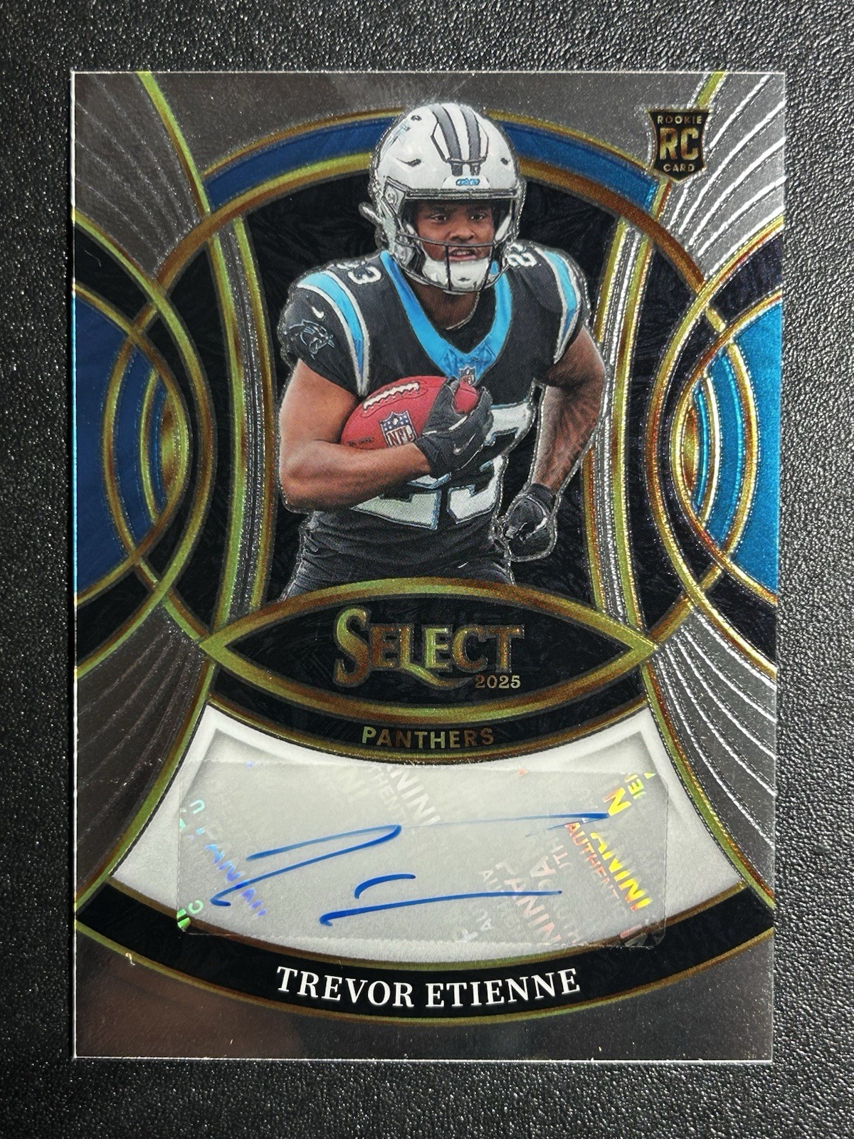 Trevor Etienne - 2025 Panini Select RC Auto Panthers Rookie Autograph