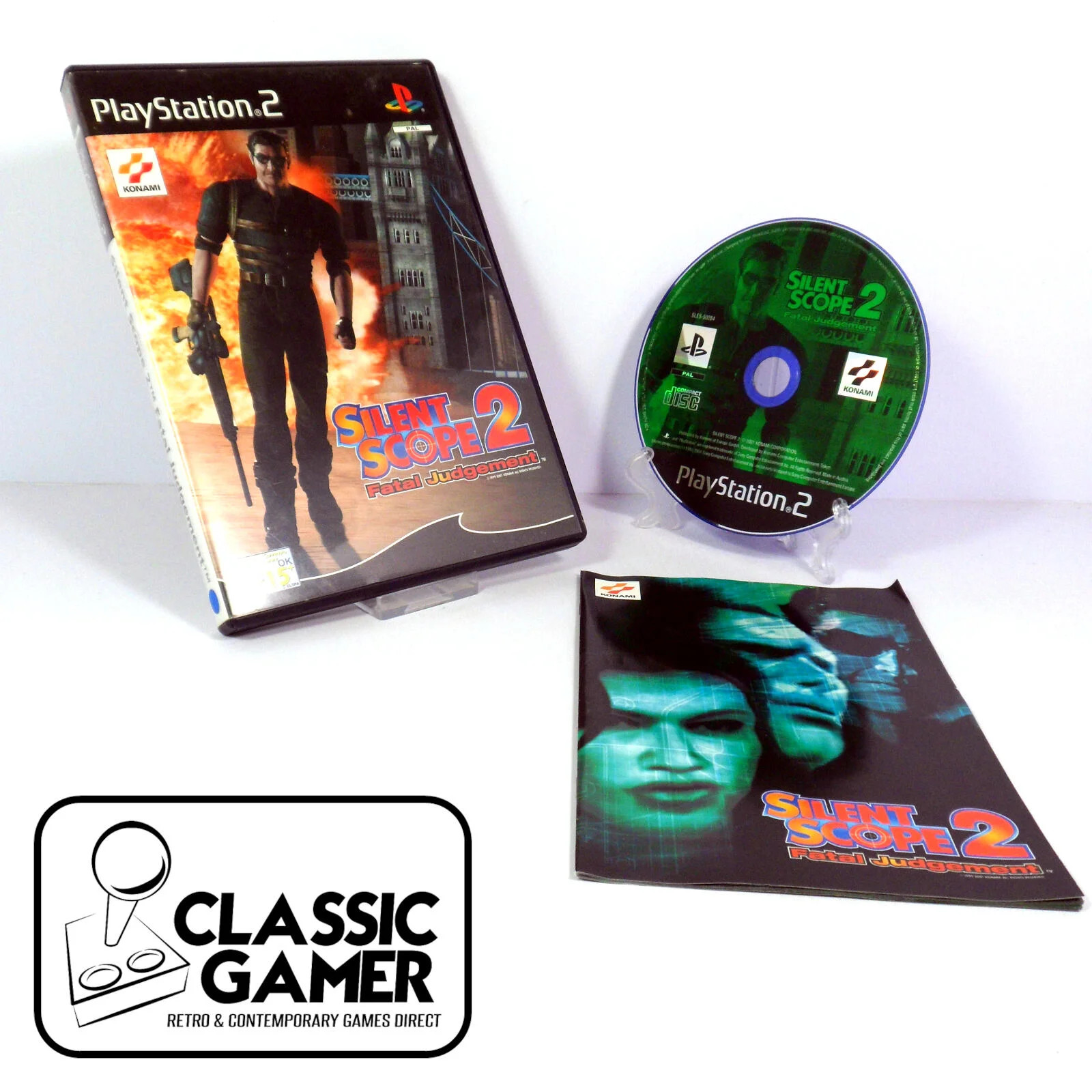 Silent Scope 2: Fatal Judgement (PS2) *NEAR MINT*