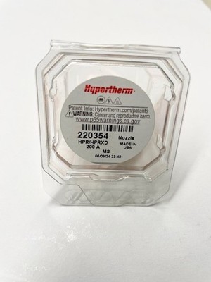 Genuine Hypertherm 220354 Nozzle HPR/HPRXD 200A Plasma Nozzle FREE SHIPPING!